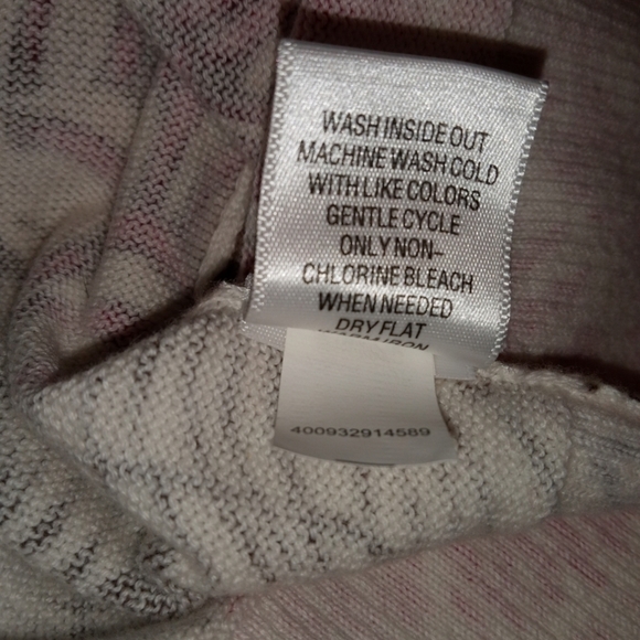 Pink Floral Cardigan Barbiecore Croft & Barrow 3/4 Sleeve Button Front M - Picture 8 of 8